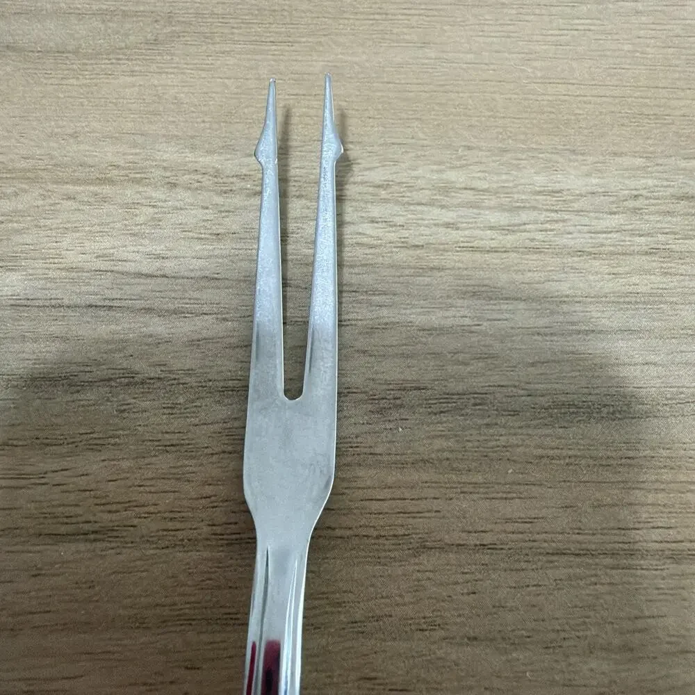 Vintage Ekco stainless steel pickle fork